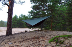 Гамак с малым тентом