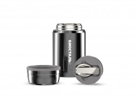 Термос для еды Биосталь с широкой горловиной и ложкой, 0,5 л