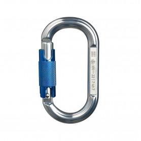 Карабин овал алюминиевый автомат, Keylock, Вертикаль