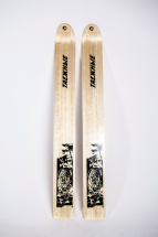 Лыжи ТАЕЖНЫЕ, дерево, длина 175 см, ширина 180 мм