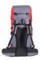Рюкзак туристический Оптимал 2 серо-красный, 120 л, ТАЙФ