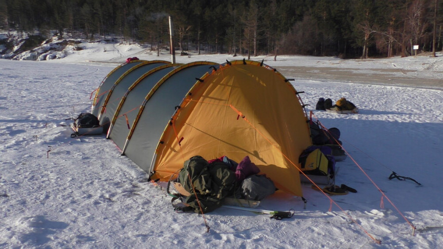 Палатка Век Байкал-12 трехслойная