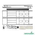 Тент садовый Green Glade 43301 3х3м полиэстер