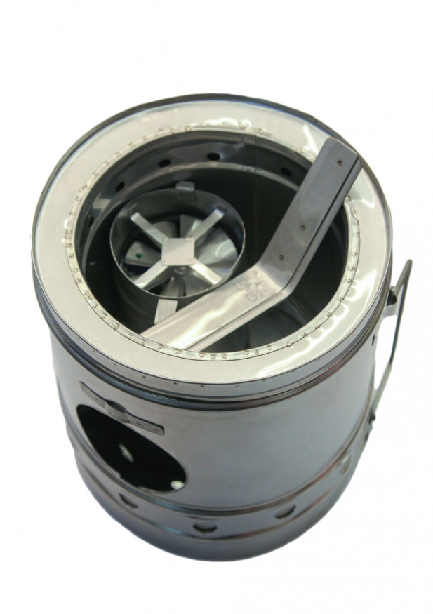 Турбопечка щепочница Век d 160мм