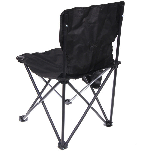 Стул складной в чехле до 100 кг, 39*39*64 см, чёрный