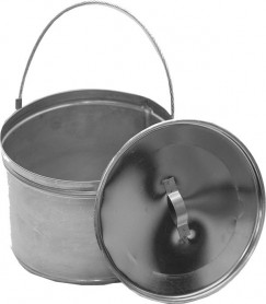 Котел Век круглый с крышкой 2л