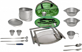 Набор "Пикник на двоих" (титан), Роза Ветров